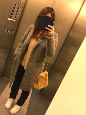 まるちろさん(レディース・153cm)の冬コーディネート