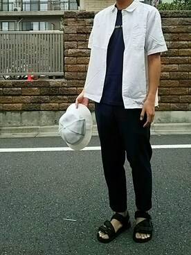 マー坊さん(メンズ・168cm)の夏コーディネート