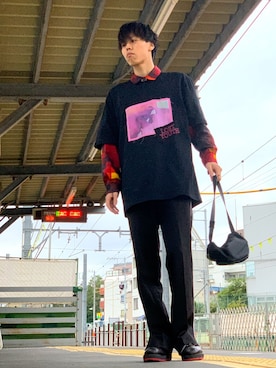 純白さん(メンズ・174cm)の秋コーディネート