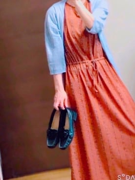 「CROSSPLUS ONLINE（クロスプラスオンライン）のアイテム」を使った、izumi-ktaさん（レディース・152cm）の春コーディネート