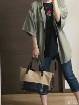 「ZOZOでしか買えない」｜「アイテム（その他）」を使った、izumi-ktaさん（レディース・152cm）の夏コーディネート