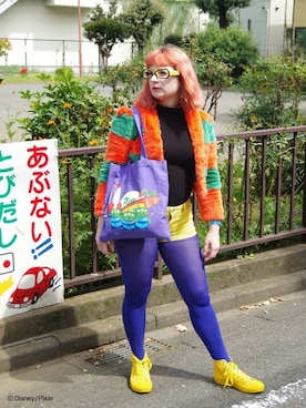 「disney」｜クリスさん（レディース・156cm）の秋コーディネート