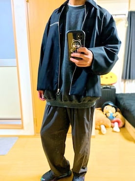 「アイテム（腕時計）」を使った、びっきーさん（メンズ・176cm・20代）の冬コーディネート