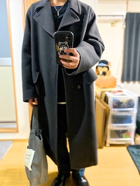 「アイテム（腕時計）」を使った、びっきーさん（メンズ・176cm・20代）の冬コーディネート