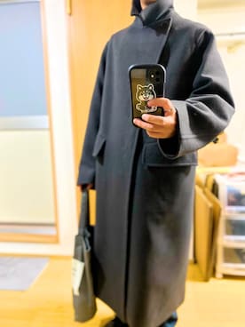 「アイテム（腕時計）」を使った、びっきーさん（メンズ・176cm・20代）の冬コーディネート