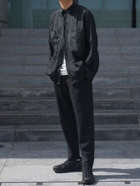岡本 大護さん(メンズ・180cm)の夏コーディネート