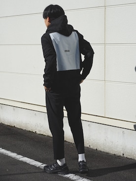 「MFK（エムエフケー）のアイテム」を使った、岡本 大護さん（メンズ・180cm）の冬コーディネート