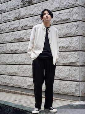 岡本 大護さん（メンズ・180cm）の春コーディネート