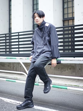 岡本 大護さん（メンズ・180cm）の秋コーディネート