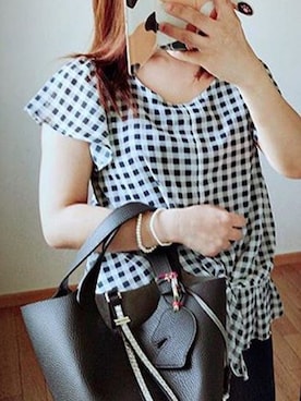 「fairy（フェアリー）のアイテム」を使った、すずらんさん（レディース・159cm）の夏コーディネート