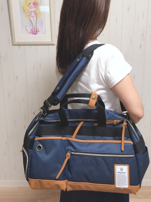 すずらん Bianchiのボストンバッグを使ったコーディネート Wear