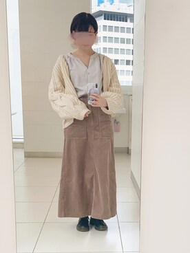 「RETOROGIRL」｜Tane🌷さん（レディース・159cm）の冬コーディネート