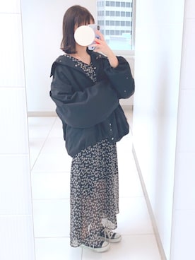 「kastane_ootd」｜「アイテム（ブルゾン）」を使った、Tane🌷さん（レディース・159cm）の冬コーディネート