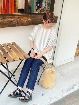 Tane🌷さん（レディース・160cm）の夏コーディネート