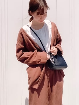 「kastane_ootd」｜「アイテム（その他アウター）」を使った、Tane🌷さん（レディース・159cm）の春コーディネート