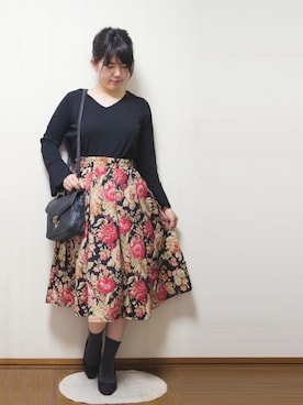 「aveil」｜りと(旧にーな)さん（レディース・158cm）の秋コーディネート