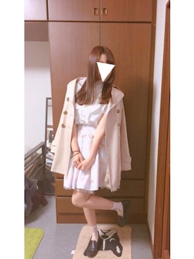 も ち ໒꒱· ﾟさん（レディース・158cm）の春コーディネート