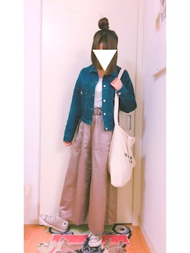 も ち ໒꒱· ﾟさん（レディース・158cm）の春コーディネート