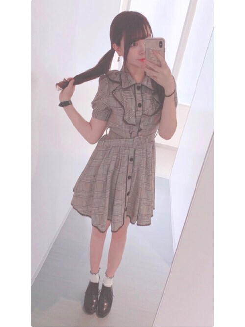 も ち ໒ ﾟ Liz Lisaのワンピースを使ったコーディネート Wear