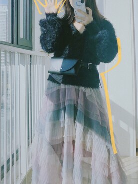 微博：蓓呗さんのコーディネート