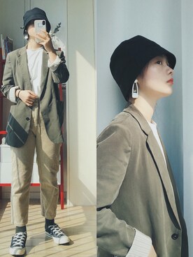 微博：蓓呗さんのコーディネート