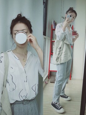 微博：蓓呗さんのコーディネート