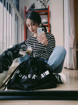 微博：蓓呗さんのコーディネート