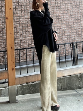 「アイテム（パンツ、ゴールド系）」を使った、ぱんだ。さん（レディース・162cm）の夏コーディネート