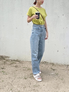 MOUSSY(マウジー)の「PLAIN JEANS STRAIGHT(デニムパンツ)」 - WEAR