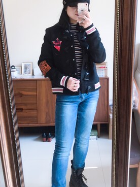 林霜さんのコーディネート