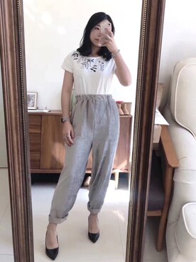 林霜さんのコーディネート