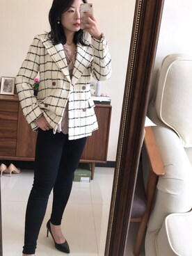 林霜さんのコーディネート