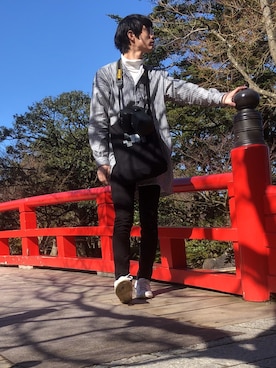 わかさまさん(メンズ・175cm)の冬コーディネート