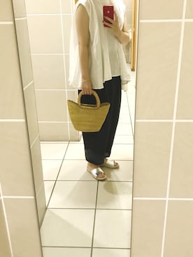 「BOSABO（ボサボ）のアイテム」を使った、akari019さん（レディース・161cm）の夏コーディネート