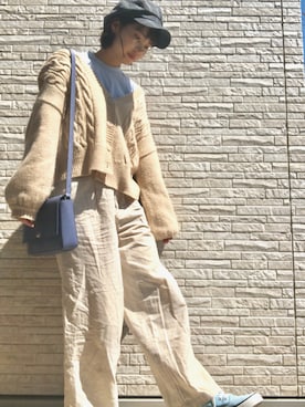 かもとさん(レディース・163cm)の春コーディネート