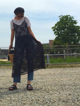 かごバッグを使った ベナッシ のレディース人気ファッションコーディネート Wear