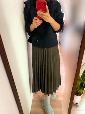 「Marc by Marc Jacobs（マークバイマークジェイコブス）のアイテム（バックパック/リュック）」を使った、aukaさん（レディース・163cm）の秋コーディネート