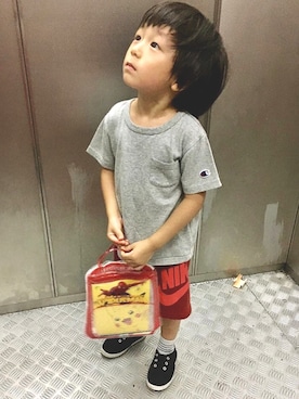 🍄さん（キッズ・125cm）の夏コーディネート