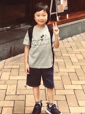 🍄さん（キッズ・125cm）の夏コーディネート