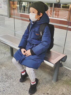 🍄さん(キッズ・130cm)の冬コーディネート