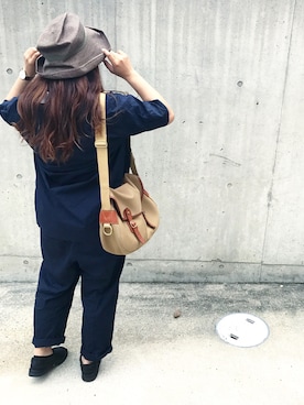 「BASISBROEK（バシスブルック）のアイテム」を使った、ｃhｉnａさん（レディース・152cm）の夏コーディネート