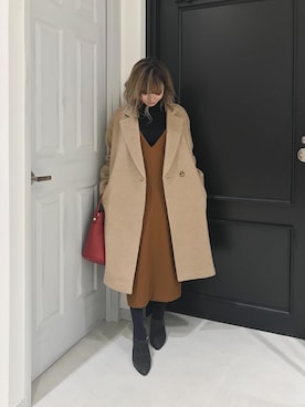 AKIさん（レディース・151cm）の冬コーディネート