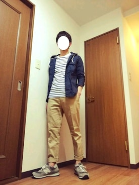 「 チノパン」｜ぬのペンさん（メンズ・167cm）の春コーディネート