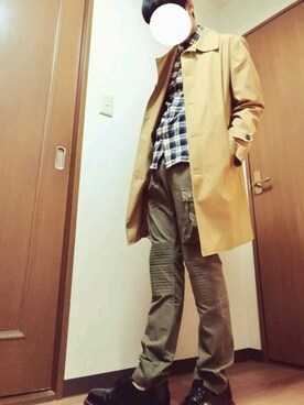 「LES BENJAMINS（レス ベンジャミンズ）のアイテム」を使った、ぬのペンさん（メンズ・167cm）の秋コーディネート
