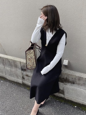 「DONOBAN（ドノバン）のアイテム」を使った、donobanstaffさん（レディース・161cm）の冬コーディネート