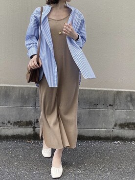 「DONOBAN（ドノバン）のアイテム」を使った、donobanstaffさん（レディース・161cm）の春コーディネート