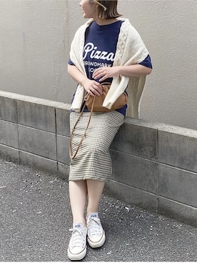 「DONOBAN（ドノバン）のアイテム」を使った、donobanstaffさん（レディース・161cm）の春コーディネート