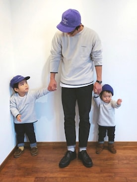 「devirock（デビロック）のアイテム（デニムパンツ）」を使った、700さん（メンズ・180cm）の秋コーディネート