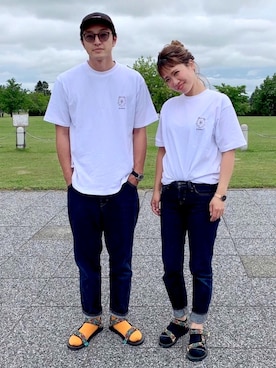 「TODAYFUL（トゥデイフル）のアイテム」を使った、700さん（メンズ・180cm）の夏コーディネート