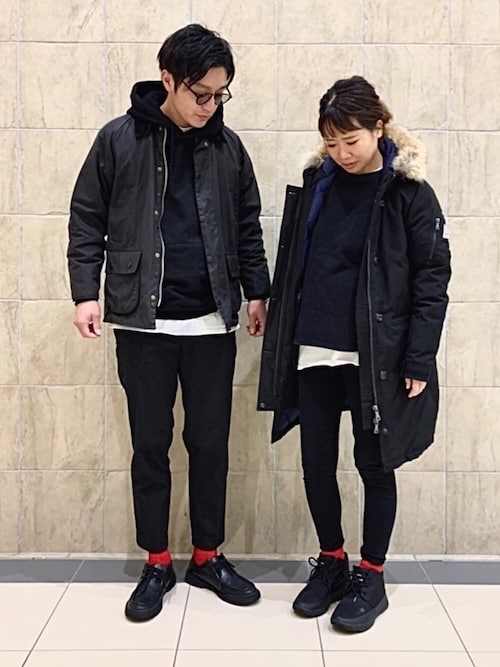 555 Barbourのブルゾンを使ったコーディネート Wear